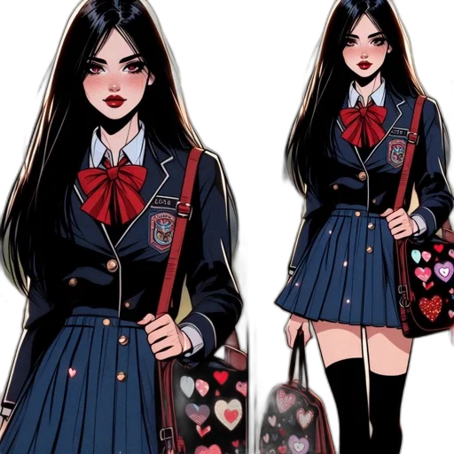 jacket, concept art, anime, comic book art transparent PNG cut-out