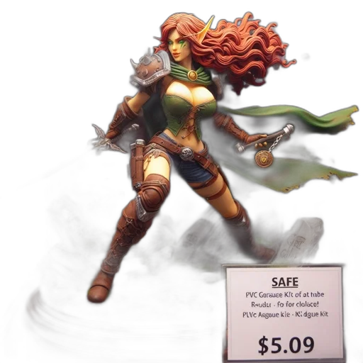 concept art, comic book art, fantasy art, detailed transparent PNG cut-out