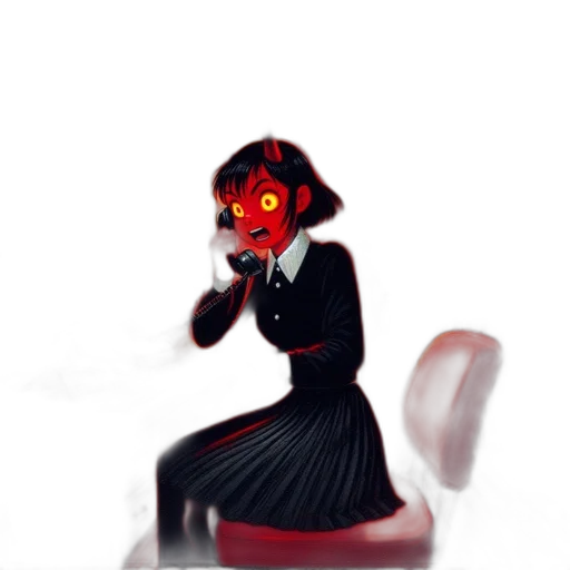 creature, mask, staff, robot transparent PNG cut-out