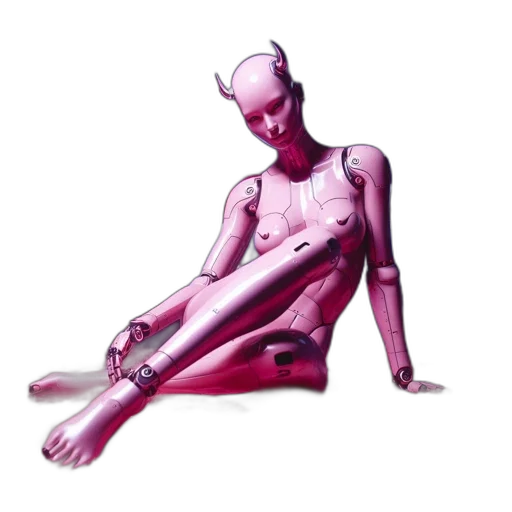 robot, creature, dress, jewelry transparent PNG cut-out