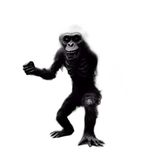 creature, animal, mask, staff transparent PNG cut-out