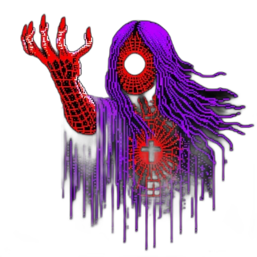 creature, hair, robot, mask transparent PNG cut-out