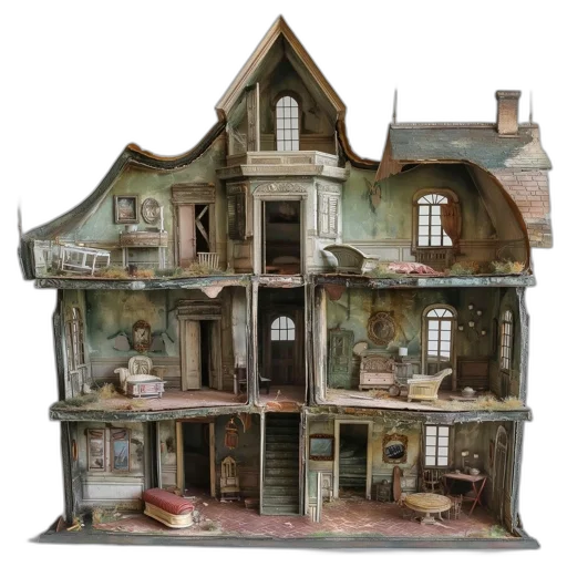 building, furniture, 3d render, concept art transparent PNG cut-out