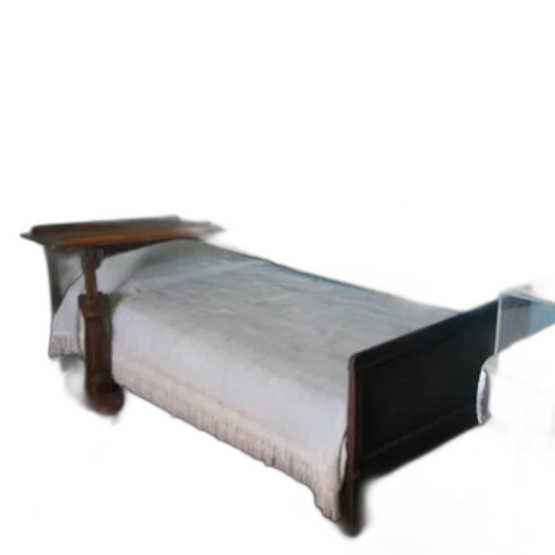 furniture, 3d render, cozy, bedroom transparent PNG cut-out