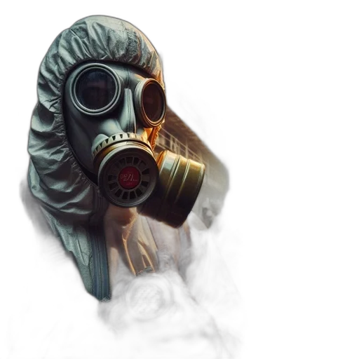 mask, face, robot, creature transparent PNG cut-out