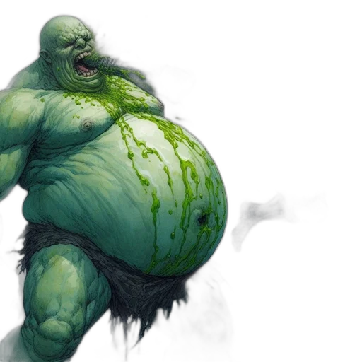 creature, concept art, comic book art, fantasy art transparent PNG cut-out