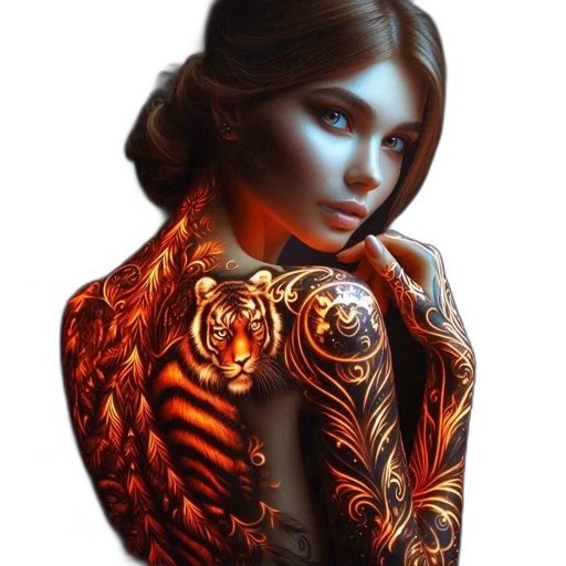 jewelry, dress, fantasy art, photorealistic transparent PNG cut-out