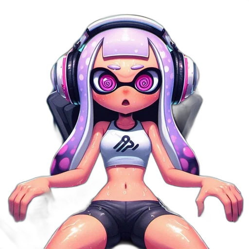 dress, robot, hair, mask transparent PNG cut-out
