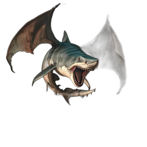 dragon, creature, animal, staff transparent PNG cut-out
