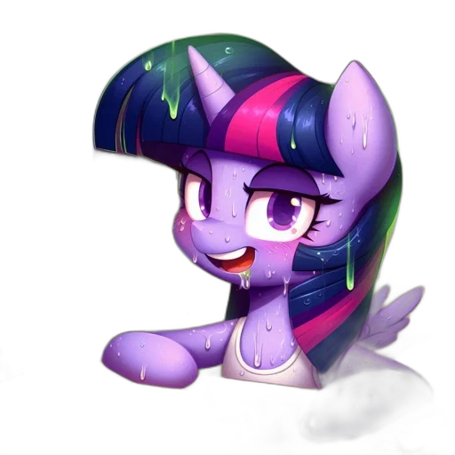 hat, crown, staff, creature transparent PNG cut-out