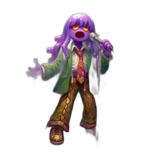 staff, creature, jacket, concept art transparent PNG cut-out