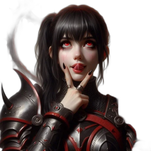 fantasy art, concept art, photorealistic, anime transparent PNG cut-out