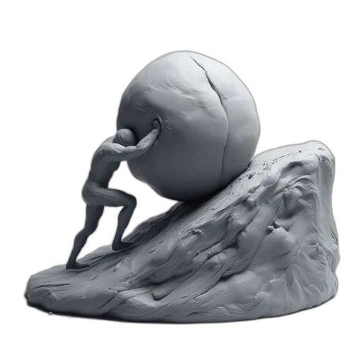 shoes, mask, creature, 3d render transparent PNG cut-out