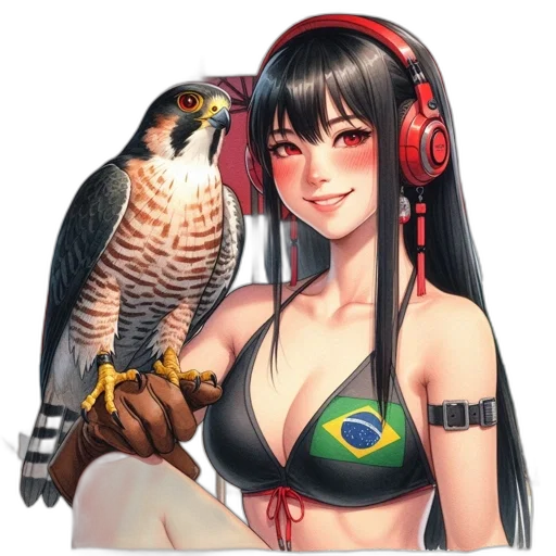 staff, jewelry, animal, fantasy art transparent PNG cut-out
