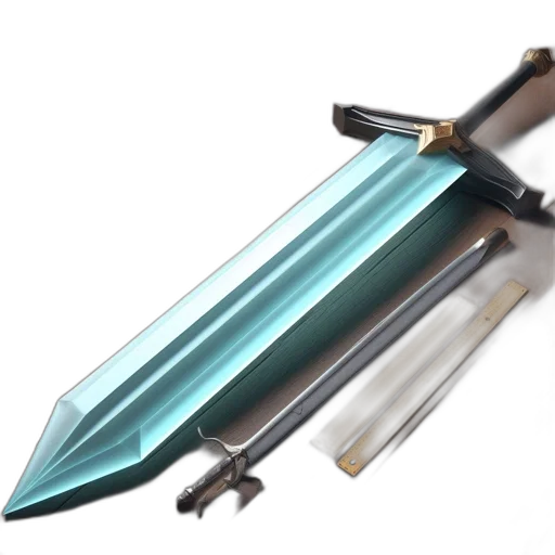 sword, weapon, jewelry, staff transparent PNG cut-out