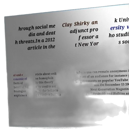 article, discussing, impact, social transparent PNG cut-out