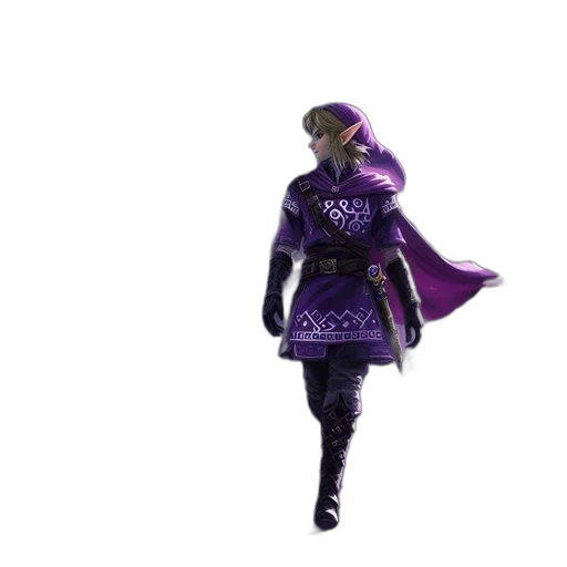 staff, jacket, dress, sword transparent PNG cut-out