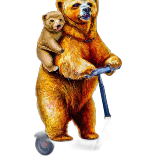 staff, animal, concept art, 3d render transparent PNG cut-out