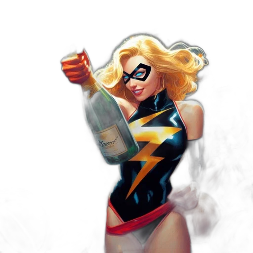comic book art, concept art, cartoon, woman transparent PNG cut-out