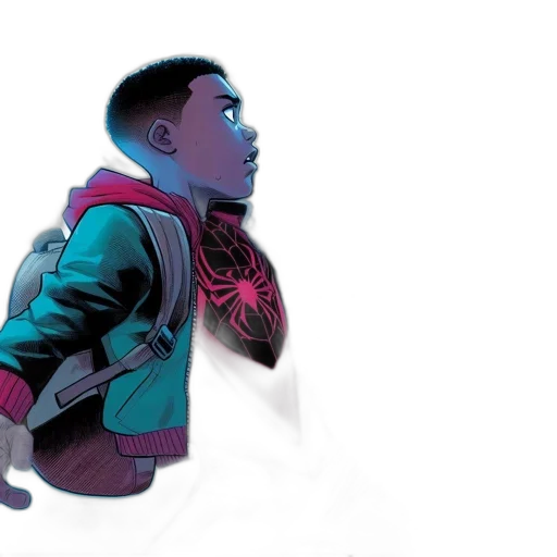 jacket, concept art, comic book art, 3d render transparent PNG cut-out