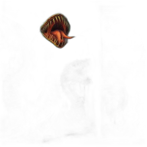 face, mask, hair, creature transparent PNG cut-out