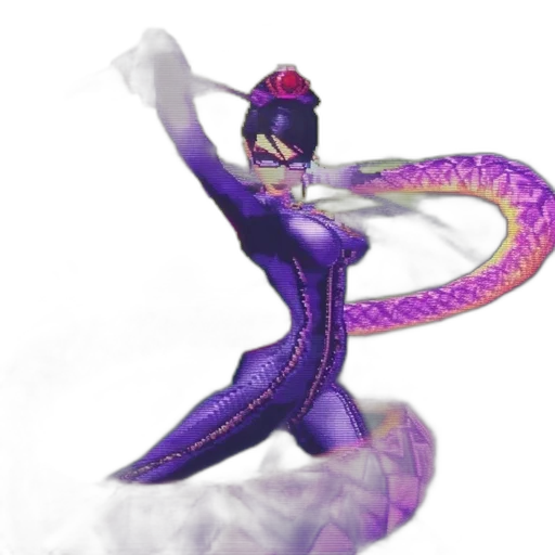 dragon, staff, concept art, 3d render transparent PNG cut-out