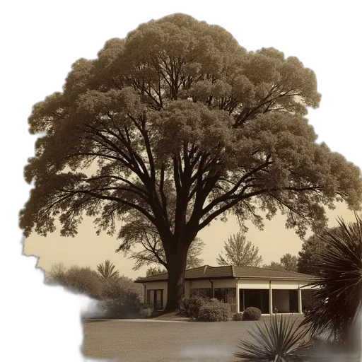 tree, crown, hair, building transparent PNG cut-out
