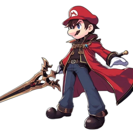 sword, staff, weapon, crown transparent PNG cut-out
