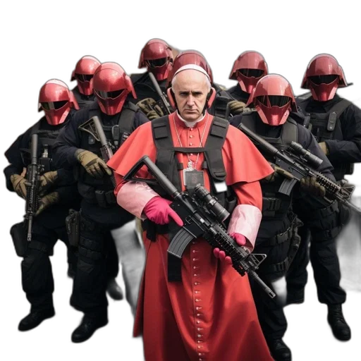 weapon, staff, jacket, concept art transparent PNG cut-out
