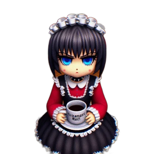 food, robot, jewelry, 3d render transparent PNG cut-out