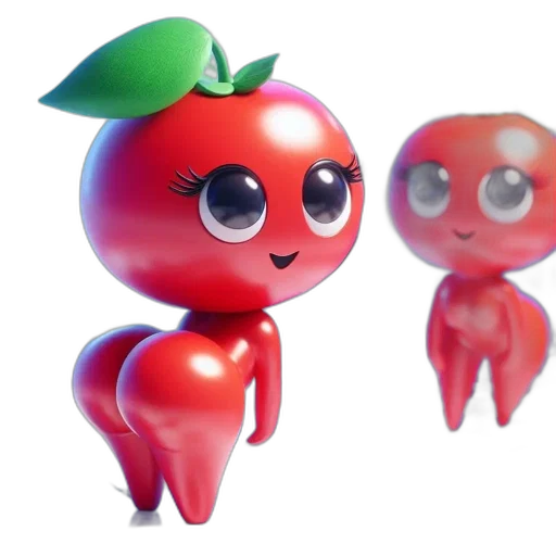 robot, food, 3d render, concept art transparent PNG cut-out