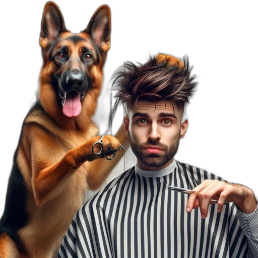 hair, animal, jacket, creature transparent PNG cut-out