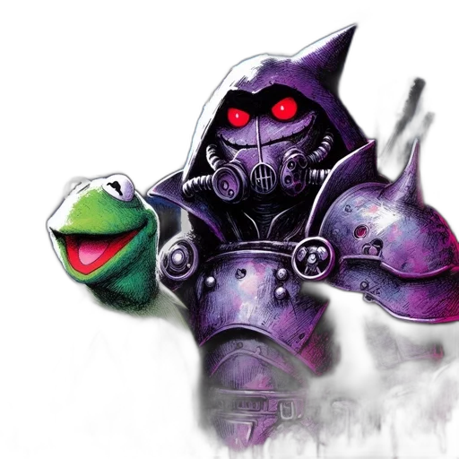 robot, mask, concept art, fantasy art transparent PNG cut-out