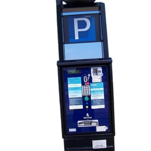 robot, staff, blue, parking transparent PNG cut-out