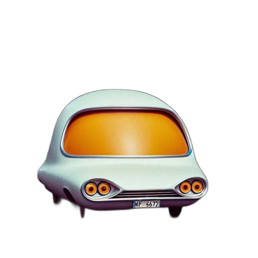 car, robot, 3d render, concept art transparent PNG cut-out