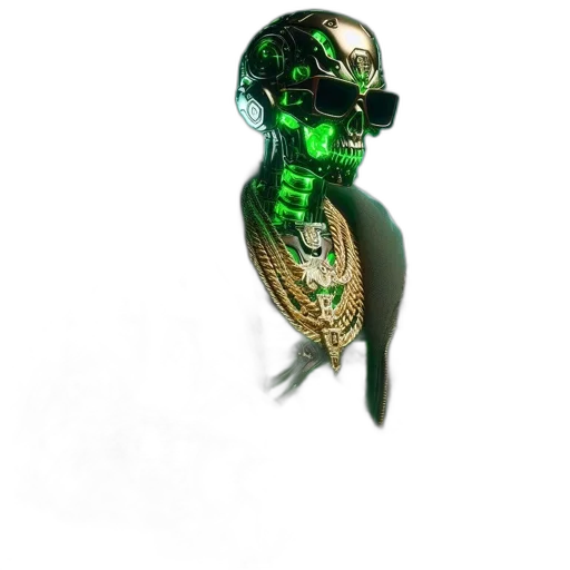 jewelry, mask, robot, crown transparent PNG cut-out