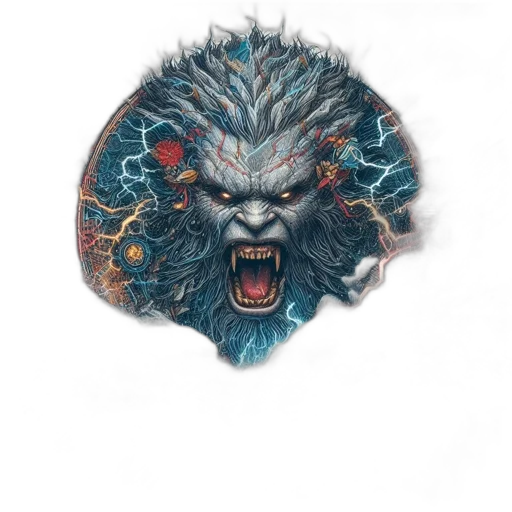 creature, dragon, face, mask transparent PNG cut-out
