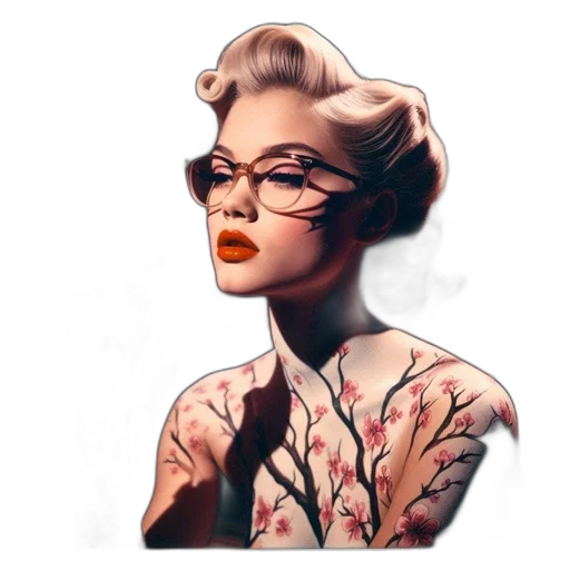 dress, face, jewelry, photorealistic transparent PNG cut-out