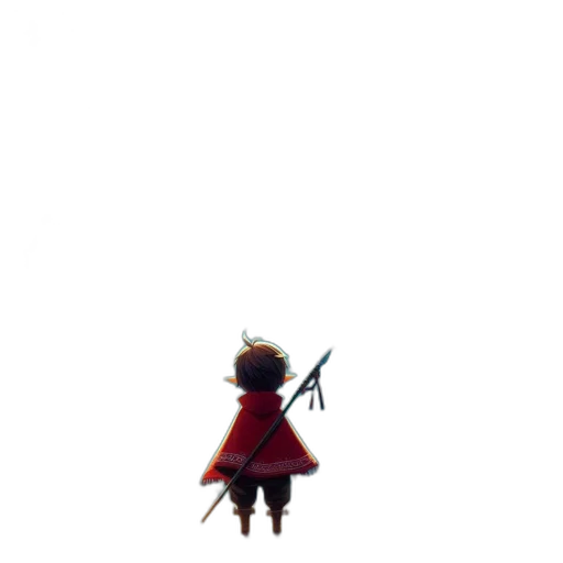 sword, staff, weapon, robot transparent PNG cut-out