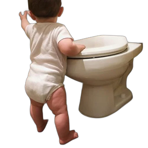 photorealistic, baby, white, onesie transparent PNG cut-out