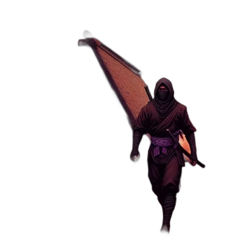 dragon, creature, staff, umbrella transparent PNG cut-out