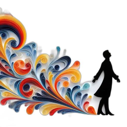 umbrella, staff, dress, concept art transparent PNG cut-out