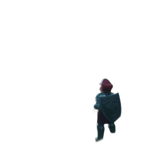 jacket, robot, creature, staff transparent PNG cut-out