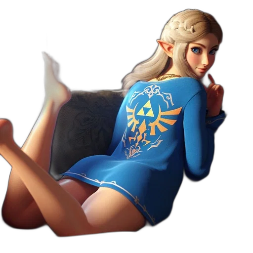 dress, jacket, crown, fantasy art transparent PNG cut-out