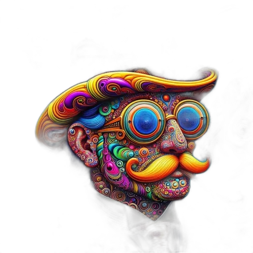 mask, face, jewelry, dragon transparent PNG cut-out