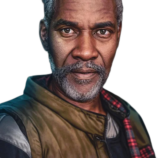jacket, face, animal, weapon transparent PNG cut-out