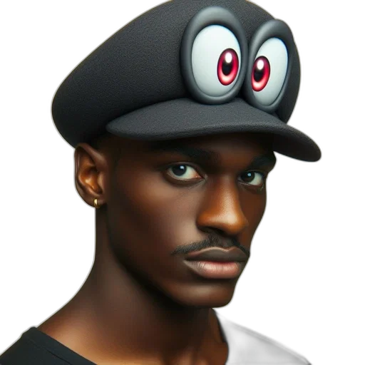 hat, face, staff, mask transparent PNG cut-out
