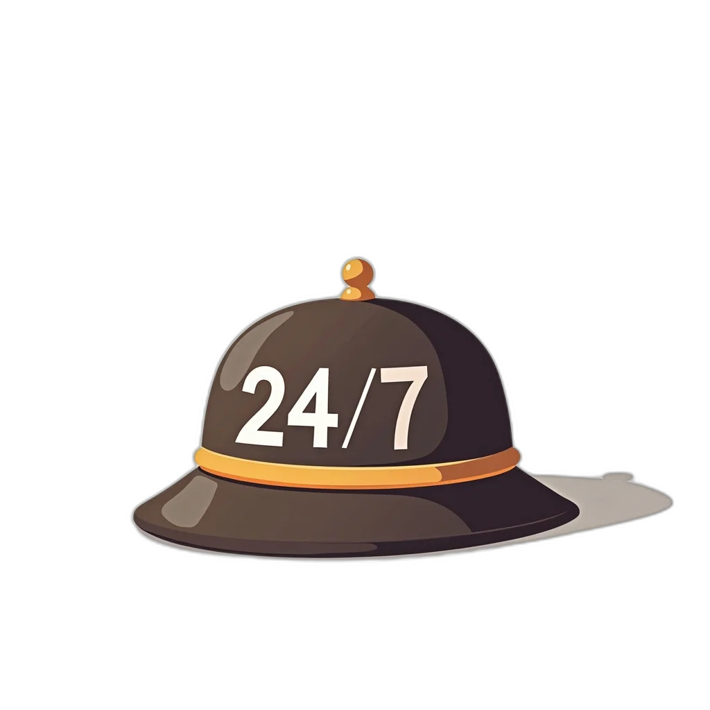 hat, crown, staff, weapon transparent PNG cut-out