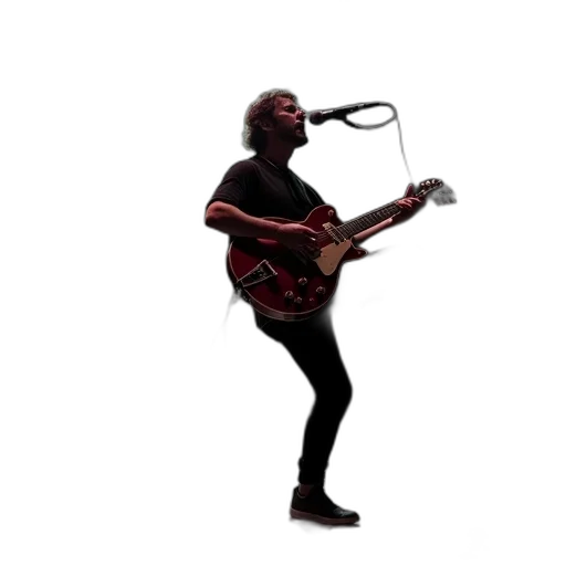 hair, creature, musician, performing transparent PNG cut-out