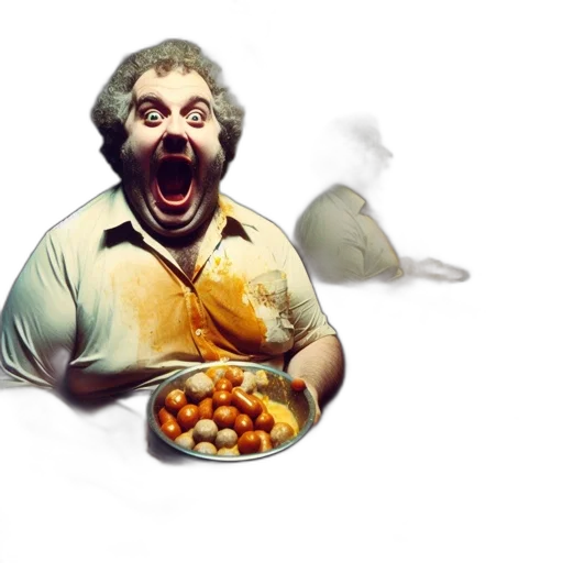 food, mask, creature, face transparent PNG cut-out